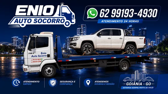 Enio Auto Socorro servindo o Setor Central